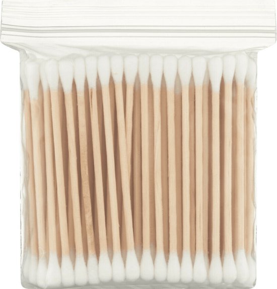 Cotons-tiges en bois - 100 pièces