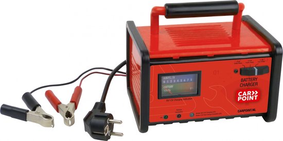 Carpoint Chargeur de batterie 6-12V | chargeur de maintien pour batteries au plomb et au gel