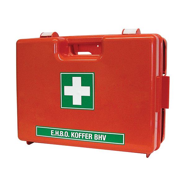 Carpoint First aid Case A - 26 pièces - Avec support mural - Double compartiment - 43x30x16 cm - Orange