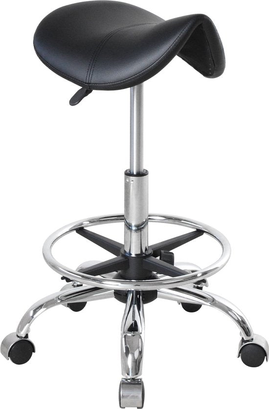 DMV - Tabouret - Tabouret selle - Tabouret selle mobile - Tabouret réglable en hauteur