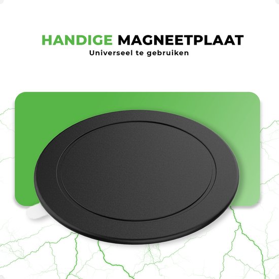Lot de plaques magnétiques iSetchi MagSafe universelles (lot de 2) - Pour chargeurs sans fil - Autocollants magnétiques en forme d'anneau pour supports de téléphone et accessoires MagSafe - Compatibles avec tous les téléphones et étuis