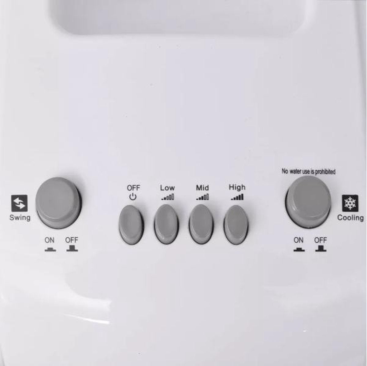 Climatiseur Mobile - Excellent Electrics - 80 Watt - Silencieux - 3.5L - Blanc