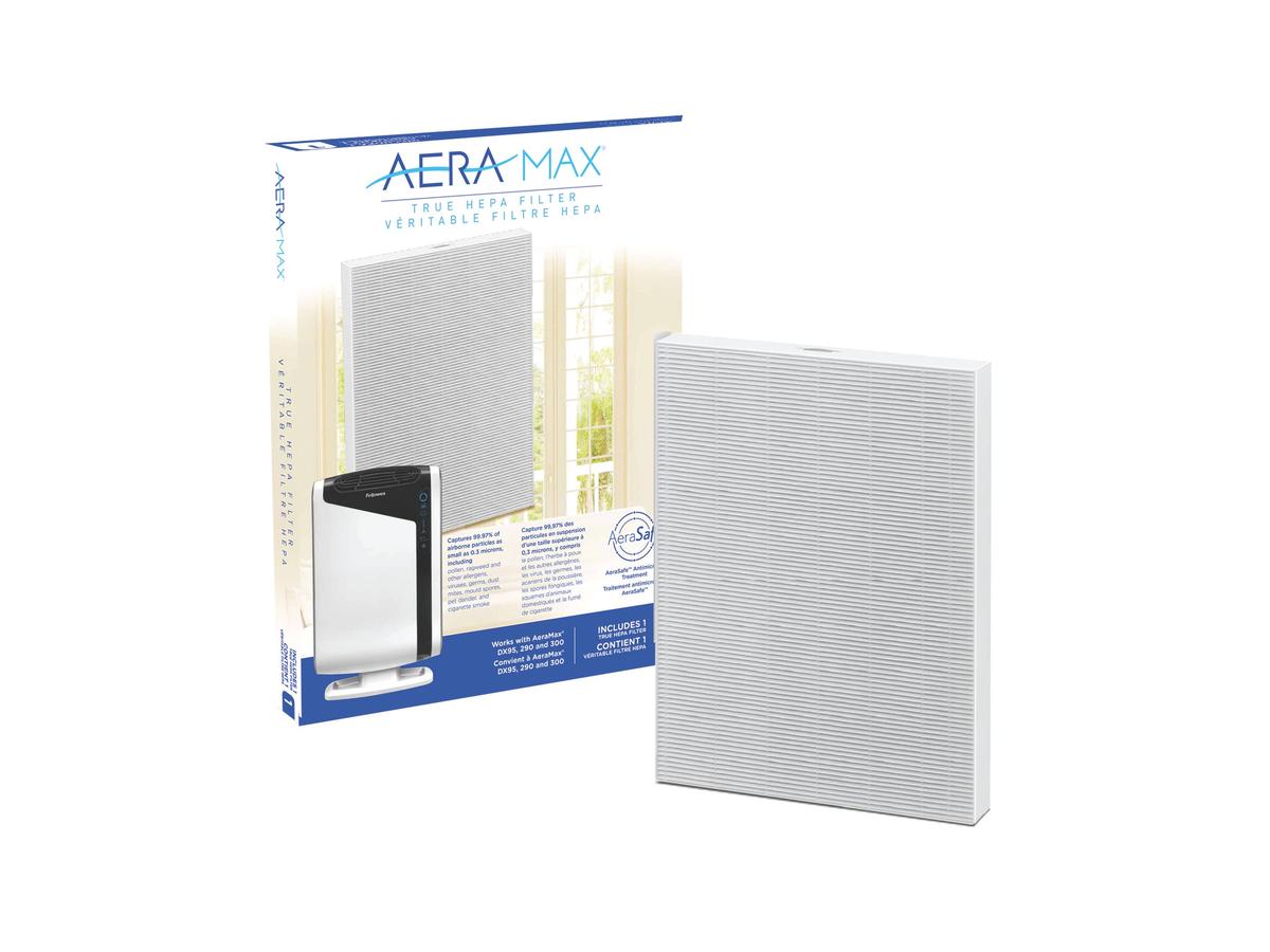 Purificateur d'air Fellowes AeraMax DX95 - Fonctionnement silencieux - Blanc - 43 m²