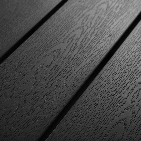 tectake® - Table de jardin Maren - Carré - noir - 402954