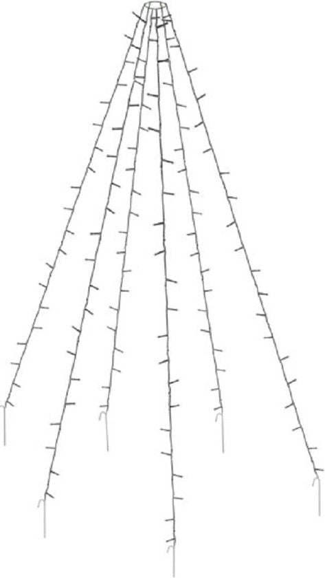 Éclairage de mât de drapeau - 120 lampes - Pour l'extérieur