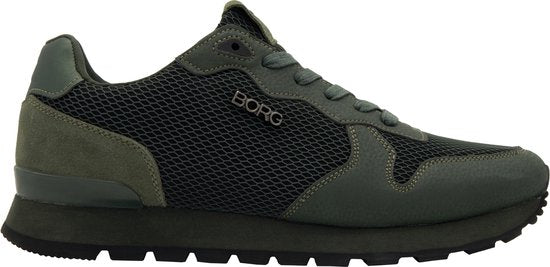 Björn Borg Sneakers - Taille 46 - Hommes - vert armée - noir