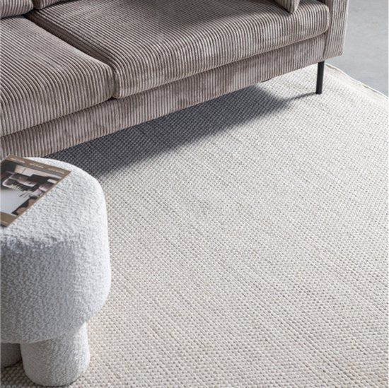 Tapis fonQ Chess - Blanc - Rectangulaire - 200 x 300 cm