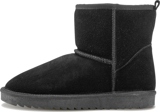 Chaussons Ladies - Chaussons - Bottes Ladies - Antidérapant - Semelle en mousse à mémoire de forme - Noir - Taille 39