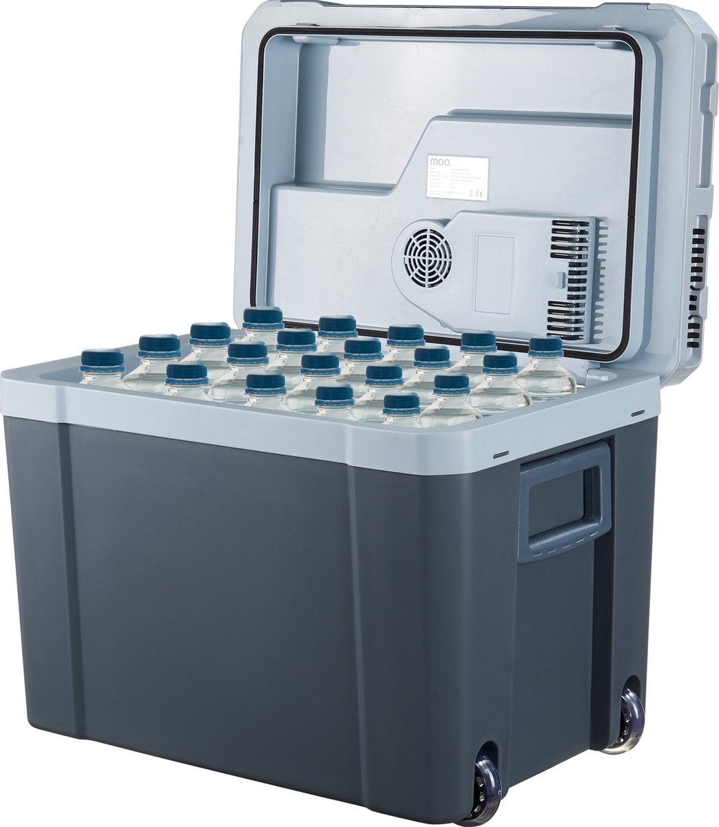 MOA Glacière et chauffe-plats électrique 40L Gris