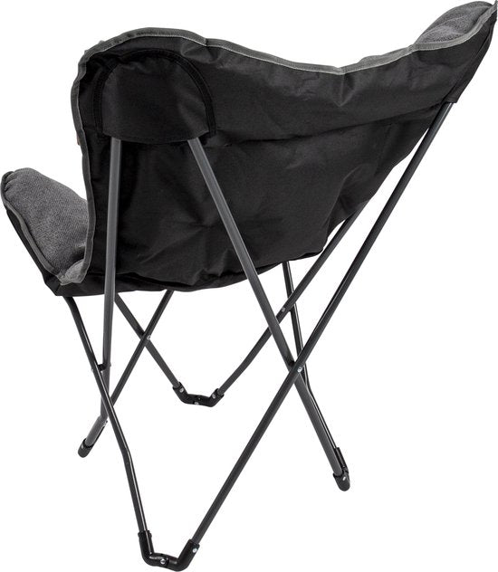 Bo-Camp - Urban Outdoor - Chaise papillon - Grainger - M - Nika - Gris