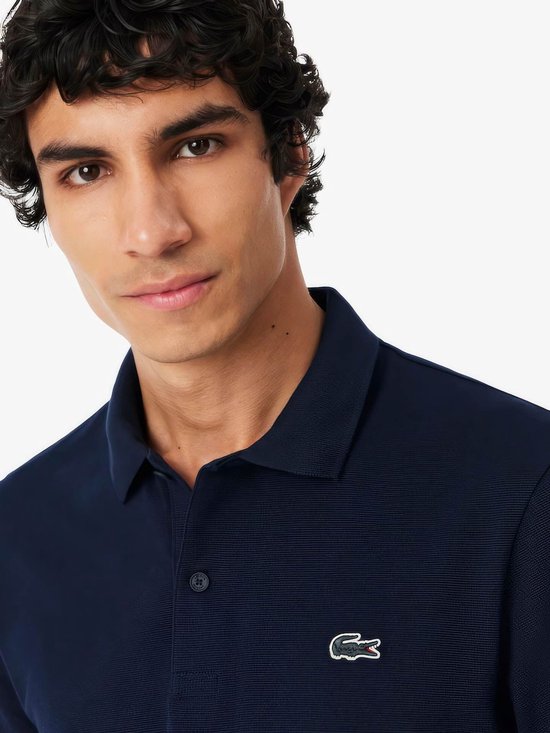 Polo Lacoste respirant bleu foncé (navy) - Taille L - Homme