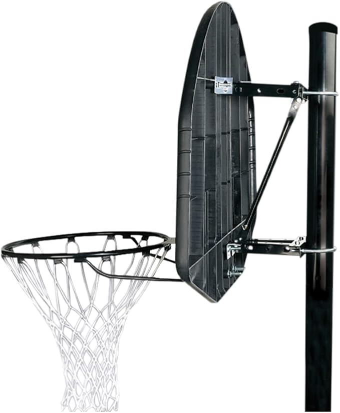 Spalding Support universel pour panneau de basket - 111,8 cm - noir - pour poteau, toit ou surface plane - extérieur