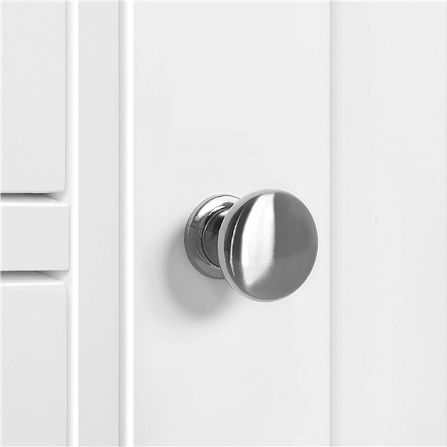 Yaheetech Meuble de salle de bain blanc - 3 tiroirs et meuble avec étagère réglable et rangement ouvert - Pour salon et chambre - Mdf blanc et métal - 55.5 x 29.5 x 86.5 cm