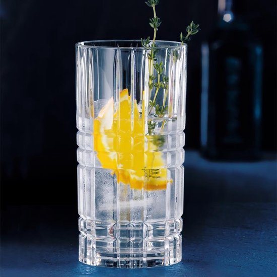 Nachtmann - Verres à whisky et à long drink Square - Lot de 12 - Whisky - Long drink