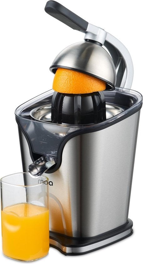 MOA Presse-agrumes - Presse-agrumes - Presse-orange électrique - Presse-citron - 2 cônes de pressage - CJ408