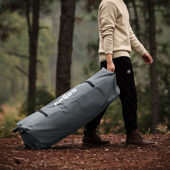 SoBuy OGS32-II-L-HG Tente de camping gonflable - Textile gris 193x145cm