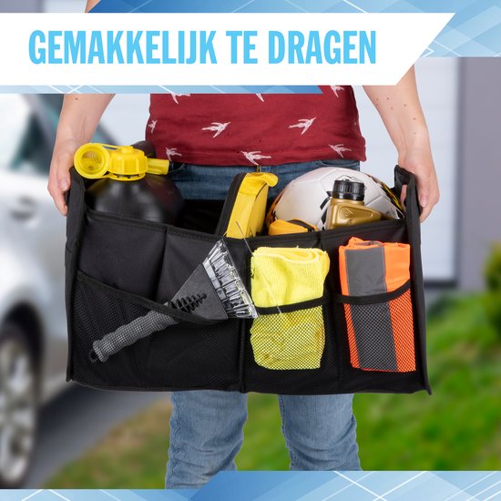 All Ride Organisateur de coffre - Pliable - Accessoires de voiture - Noir