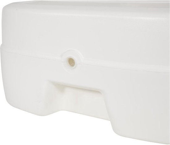 CN Continental Plastic Parasol Base White | Fillable 45 litres