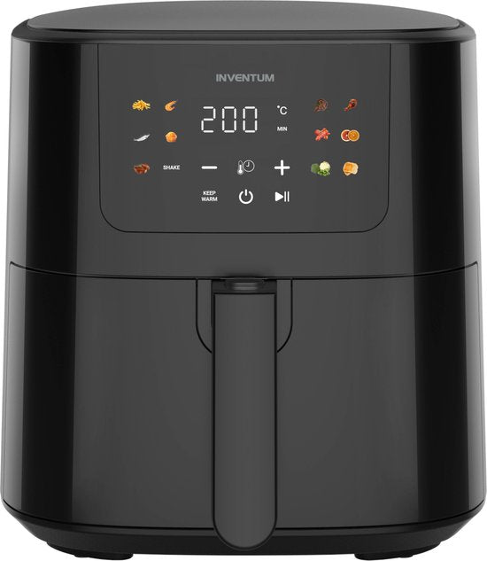 Inventum GF501HLDB - Airfryer - Friteuse à air chaud - 5 litres - 70 à 200 degrés - 1500 watts - Noir - Best Buy Juin 2025
