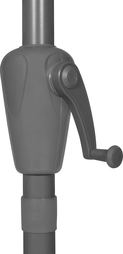 VONROC Premium Parasol Iseo - 460x270cm - Parasol double - Durable - Toile résistante aux UV - Beige - Housse de protection incluse