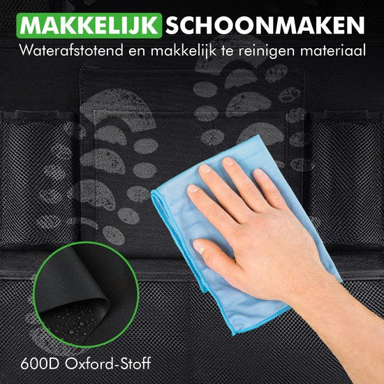 Travelhawk Car organizer - Organisateur de siège auto pour enfants - Avec support pour iPad - Noir