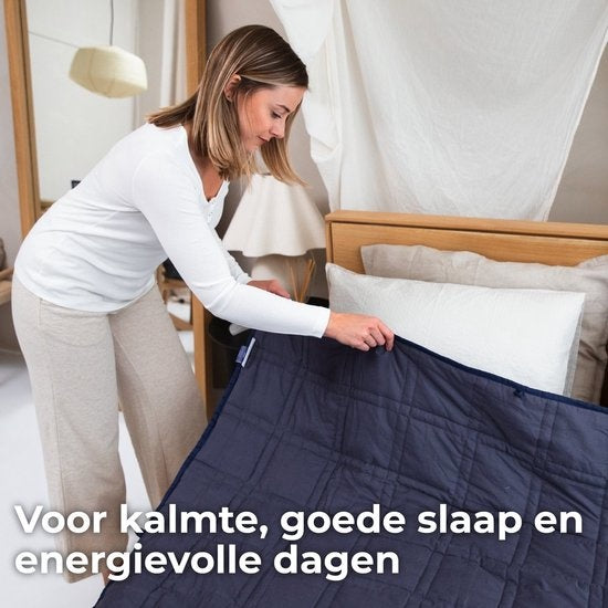 Couverture lestée Kalm 10 KG - Couverture lestée - Anti Stress