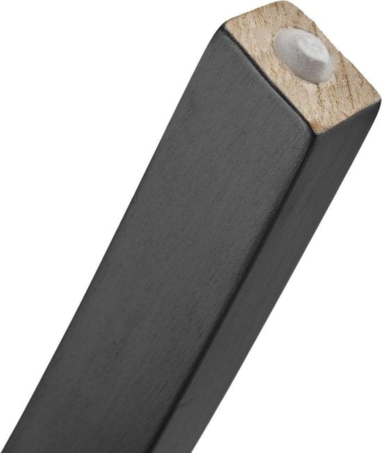 tectake® - Chaises de salle à manger - 2 pièces - aspect cuir de daim marron - 401596