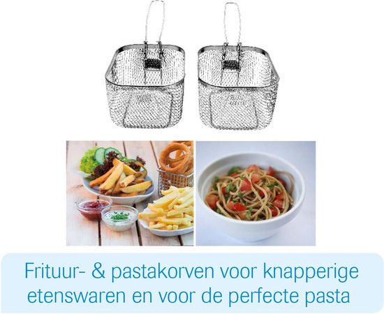 Livington Copperline WonderCooker - Set de cuisine 14 en 1 - cocotte, poêle à griller, mijoteuse et plus encore - Set de cuisine compatible avec tous les types de cuisinières, y compris à induction