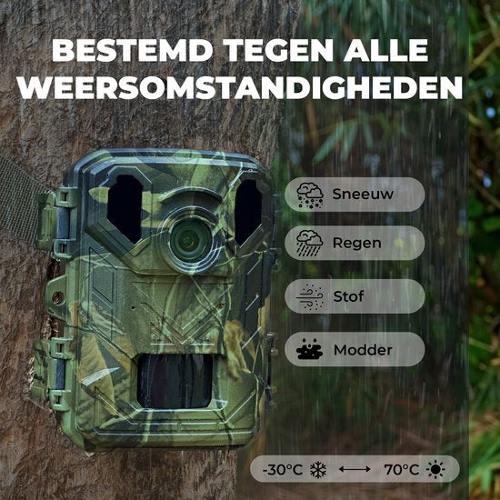 Caméra Denver pour animaux sauvages avec vision nocturne - 4K Ultra HD - 50MP - écran LCD - étanche - WCS5023