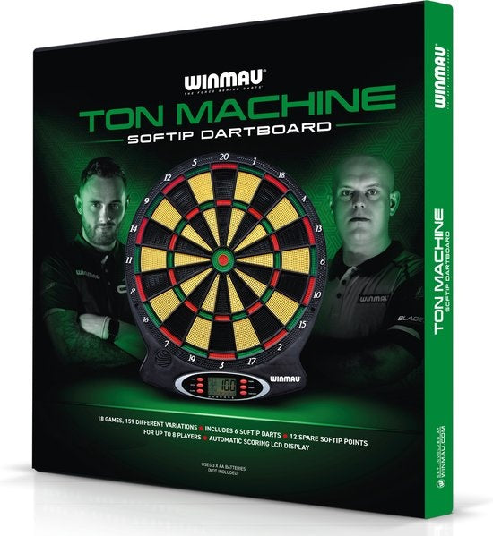 WINMAU - Ton Machine softip jeu de fléchettes électronique avec fléchettes