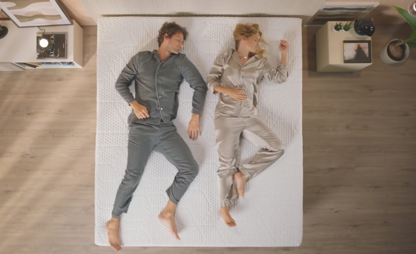 Surmatelas emma airgrid - 160 x 200 cm - respirabilité maximale et soulagement de la pression