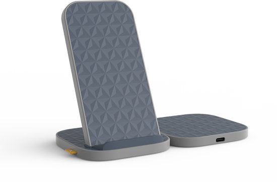 Xtorm 15W iPhone Charger with Charging Stand / Wireless Charger iPhone / Wireless Charger - Chargeur sans fil - Convient à iPhone 15 / Apple Charger / iPhone Charger Wireless - Gris