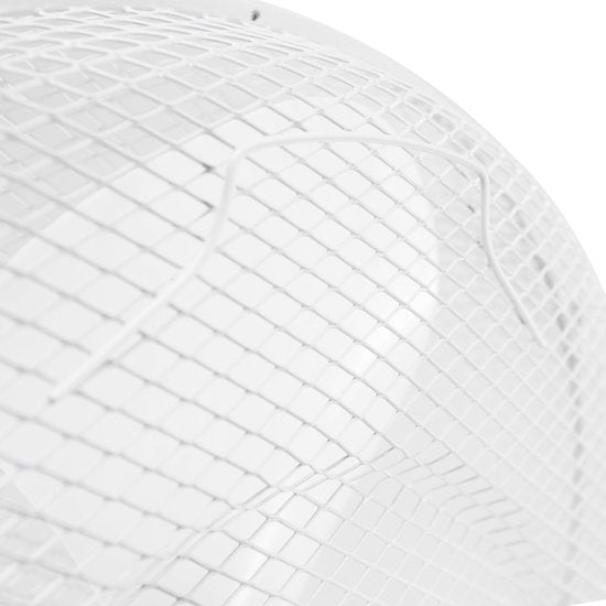Inventum VST400W - Ventilateur sur pied - 3 vitesses - Ø 40 cm - Oscillation à 80° - Hauteur réglable - Blanc