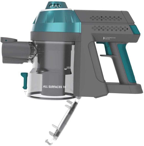 Candy ALL SURFACES 10 CAS10GC 011 Aspirateur sans sac à batterie, pour poussière et textiles, sans sac, 0,7 l, Titanium