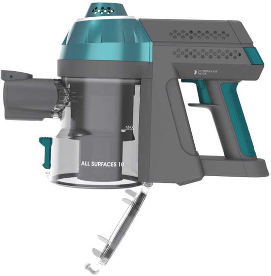Candy ALL SURFACES 10 CAS10GC 011 Aspirateur sans sac à batterie, pour poussière et textiles, sans sac, 0,7 l, Titanium
