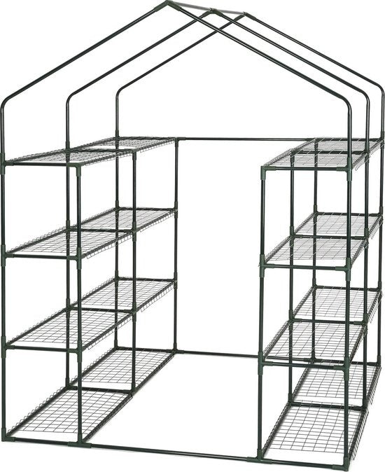 Tectake - Serre de bricolage 143 x 143 x 195 cm - 401860