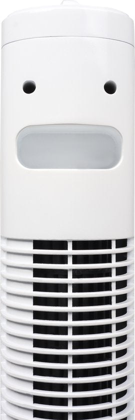 Ventilateur colonne Tristar – Minuterie jusqu'à 120 min – Oscillation – 3 vitesses – Silencieux et compact – VE‑5900 – Blanc