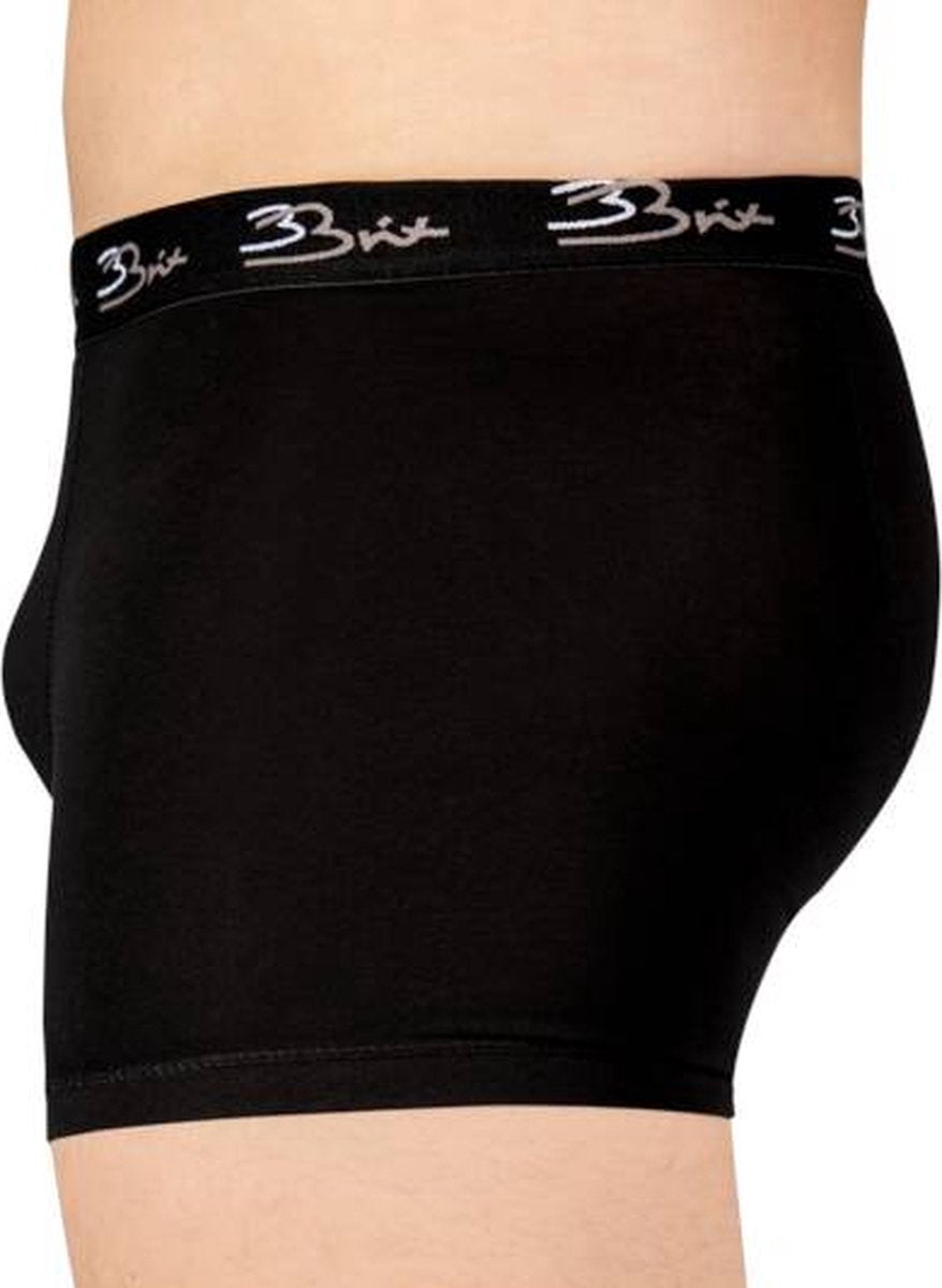 BEN BRIX Caleçon en double paquet - Taille 4XL - Noir