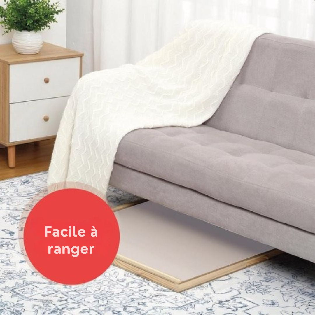 Plateau de puzzle rotatif avec système de rangement - 6 tiroirs - 1500 pièces - Bois - Table de puzzle - Classeur de puzzle - 64 x 86 x 4 cm - Couvercle de protection inclus - Tapis de puzzle - Mallette - Bois