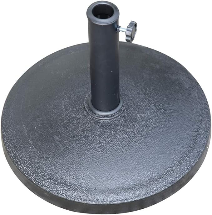 Angel Living Support de parasol - support de parasol de jardin - 14 kg
