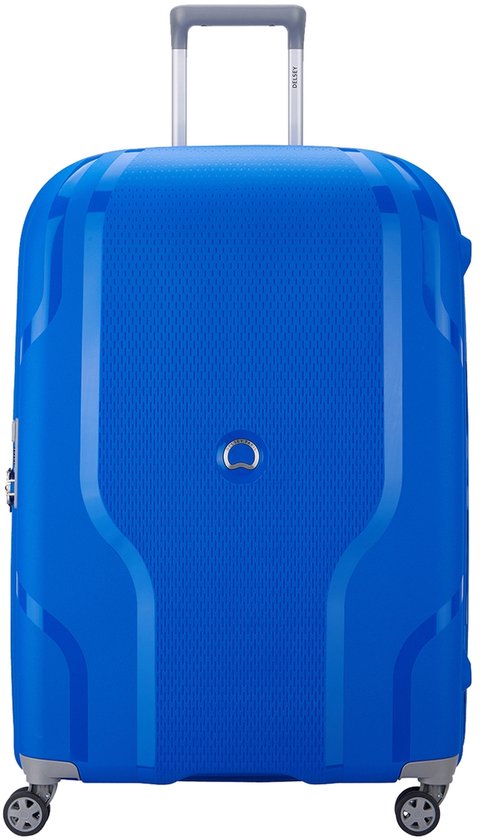 Delsey Clavel 4 Wheel Trolley Extendable 76 cm Blue