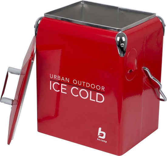 Bo-Camp - Urban Outdoor - Glacière - Greenwich - Rouge - 17 litres