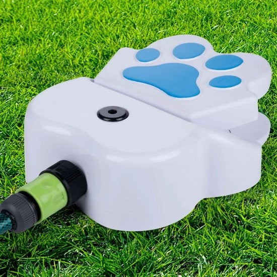 Fontaine à eau maxxpro avec pédale - Raccordement pour tuyau d'arrosage inclus - Jouets d'extérieur