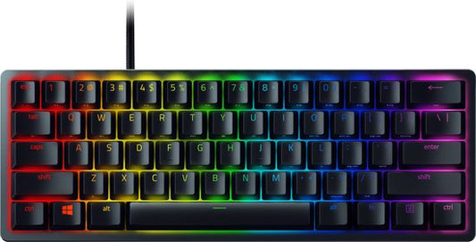 Razer Huntsman Mini - Clavier gaming - Commutateurs Red linéaires - RGB - Disposition 60 % - QWERTY - Noir