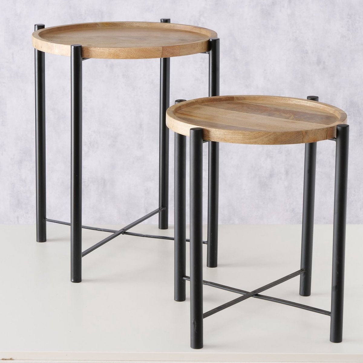 Boltze Table basse Malev | 2 pièces