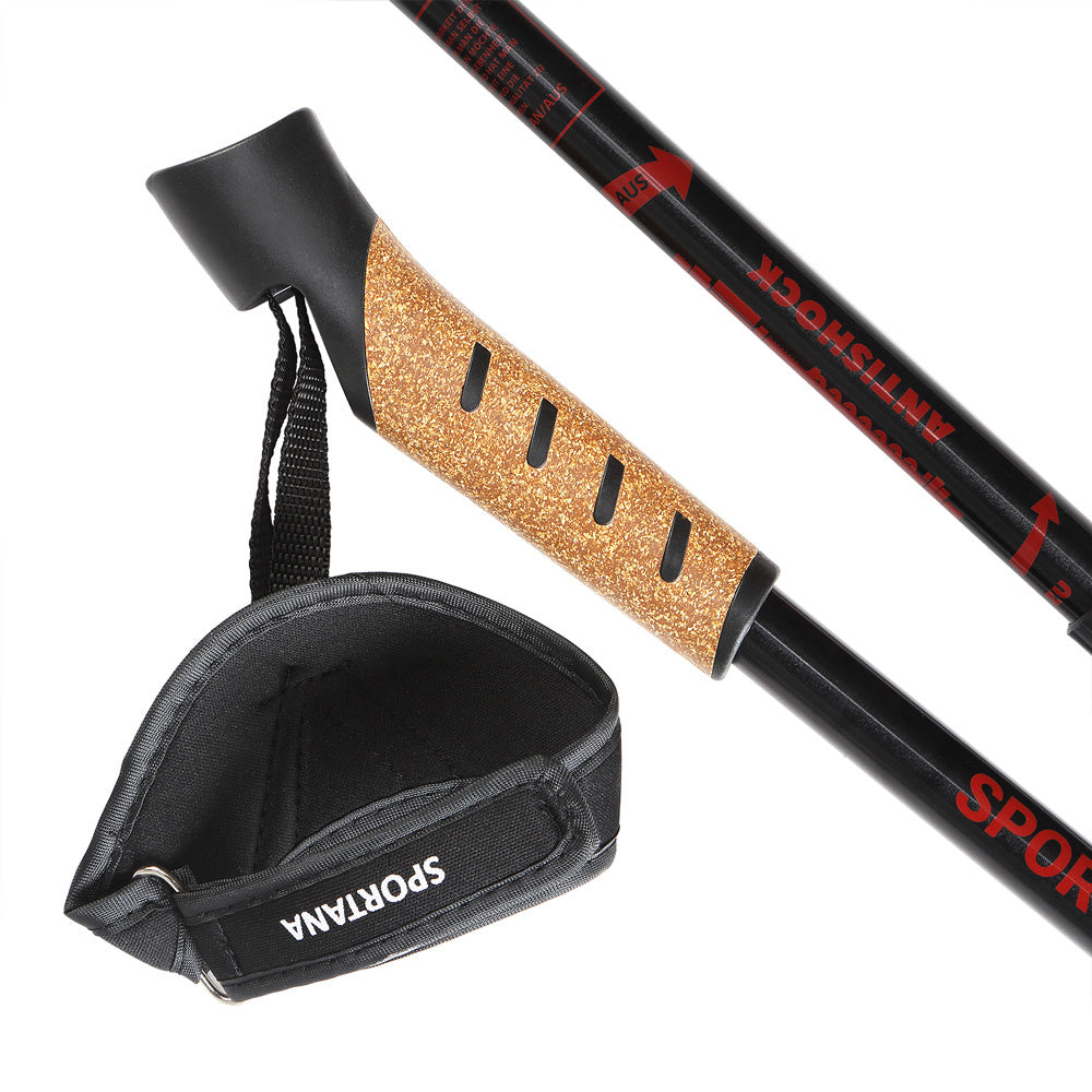 Sportana Sportana Nordic Walking stokken - rood
