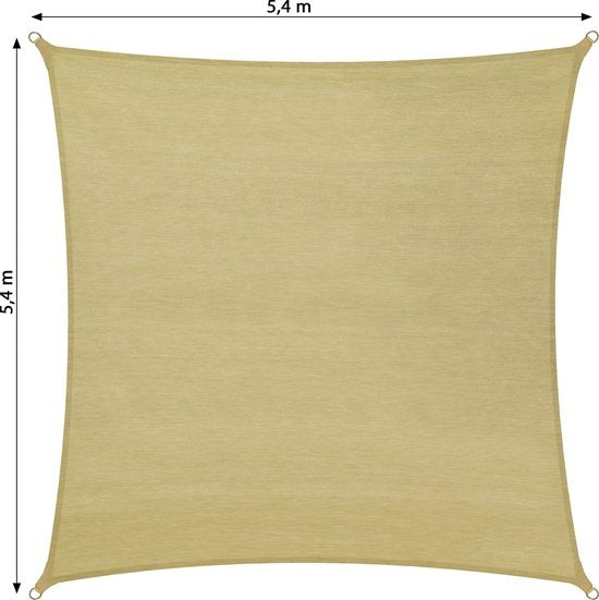 TecTake - Auvent carré 540 x 540 x 540 cm - 402607