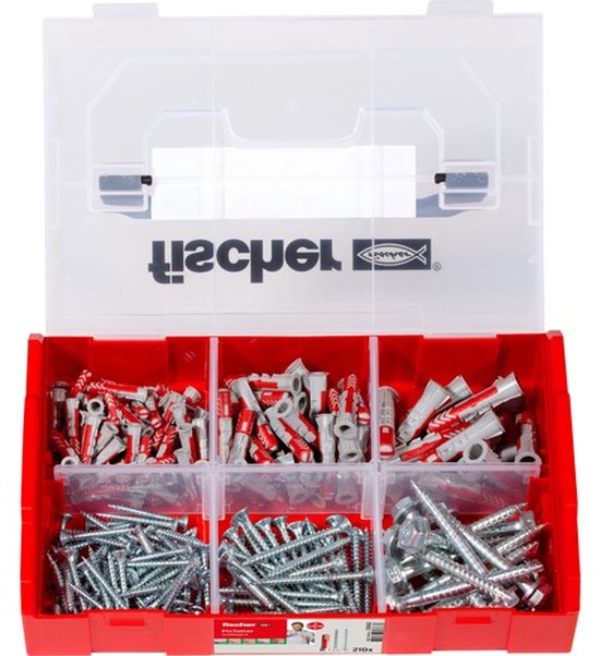 Chevilles Fischer FixTainer DuoPower avec vis