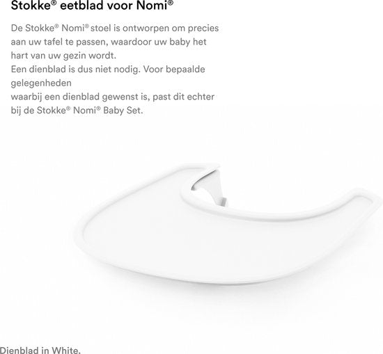 Plateau de table Stokke® Nomi® - Gris