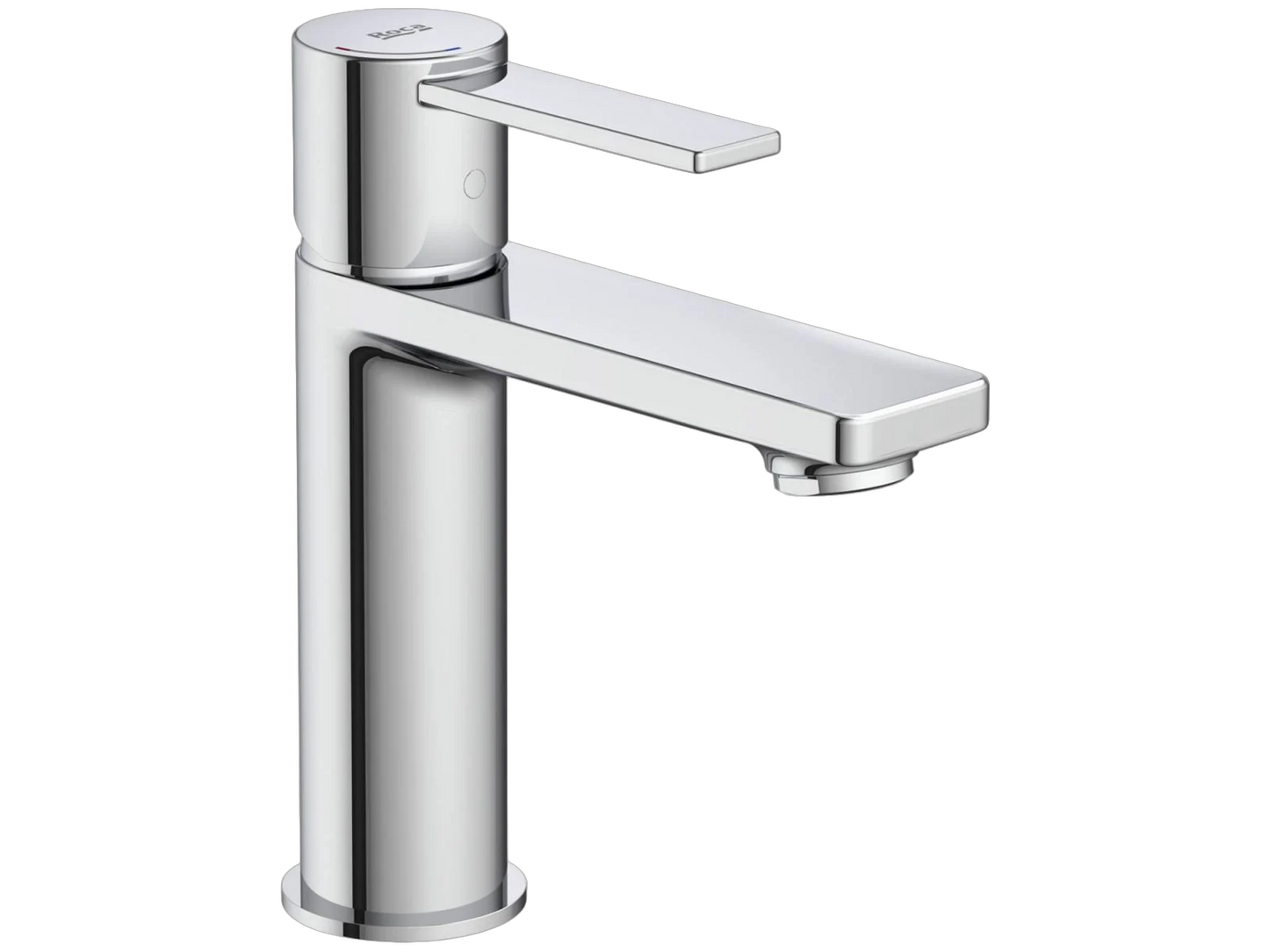 Robinet de lavabo Roca Targa A5A325FC00 – Format S avec mécanisme de démarrage à froid – Chrome